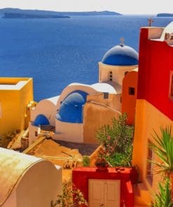 Oia Santorini Paint By Numbers