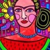 Folk Art Frida Kahlo Paint By Numbers