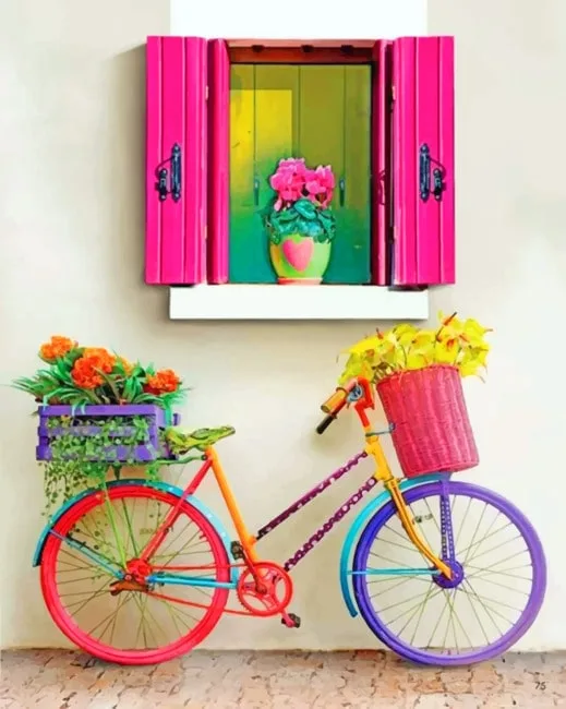 Aesthetic Bike Paint by numbers