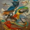 Birds Species Paint By Numbers