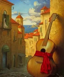 Spanish Guitar Paint By Numbers