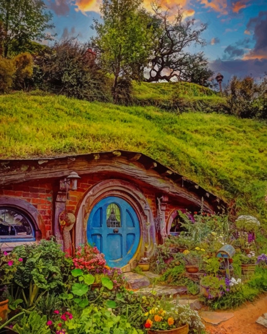 Hobbit House Paint By Numbers