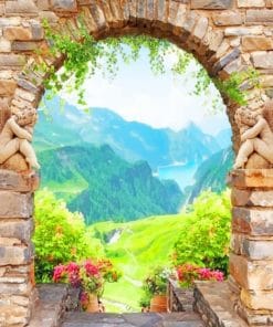 Garden Arch Paint By Numbers