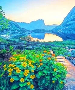 Ergaki Nature Park Paint By Numbers