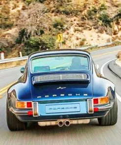 Porsche 911 Car Paint By Numbers