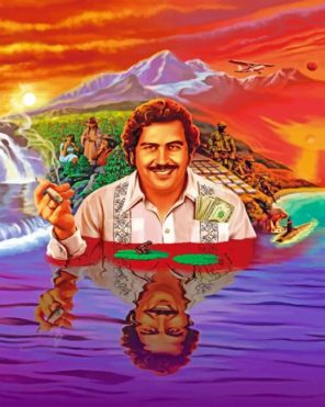 Pablo Escobar Paint By Numbers