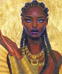 African Woman Paint By Numbers