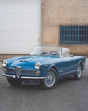 Alfa Romeo 2000 Touring Spider Paint by numbers