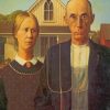 American Gothic Paint by numbers