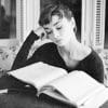 Audrey Hepburn Reading paint by numbers