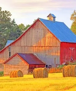 Farm Barn Paint By Numbers