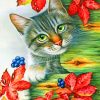 Beautiful Cat paint by numbers