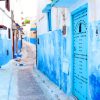 Blue Aesthetic Greece paint by numbers