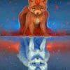 Vulpix Reflection Paint By Numbers