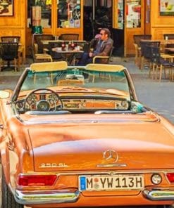 Vintage Car Paint By Numbers