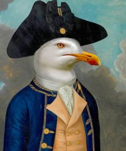 Captain Seagull Paint by numbers