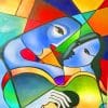 Colorful Abstract Lovers Paint By Numbers