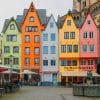Colorful Buildings In Amsterdam Netherlands paint by numbers