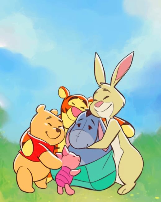 Winnie The Pooh Paint By Numbers