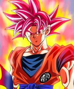 Goku Super Saiyan Paint By Numbers