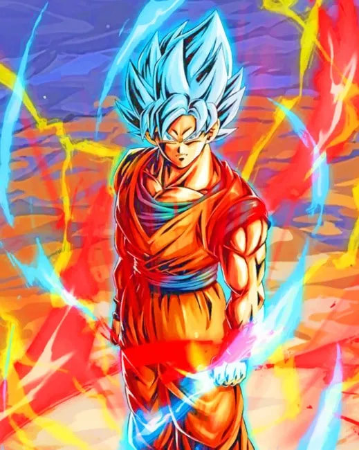 Goku Dragon Ball Anime Paint By Numbers