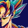 Pop Art Goku Paint By Numbers