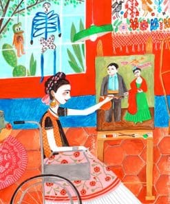 Painter Frida Kahlo Paint By Numbers