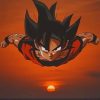 Goku Dragon Ball paint by numbers