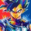 Goku Pop Art Paint By Numbers