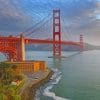 Golden Gate Bridge California Paint By Numbers