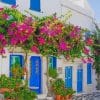 Greece Houses Paint By Numbers