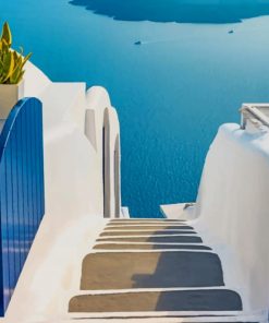 Greek Island Paint by numbers