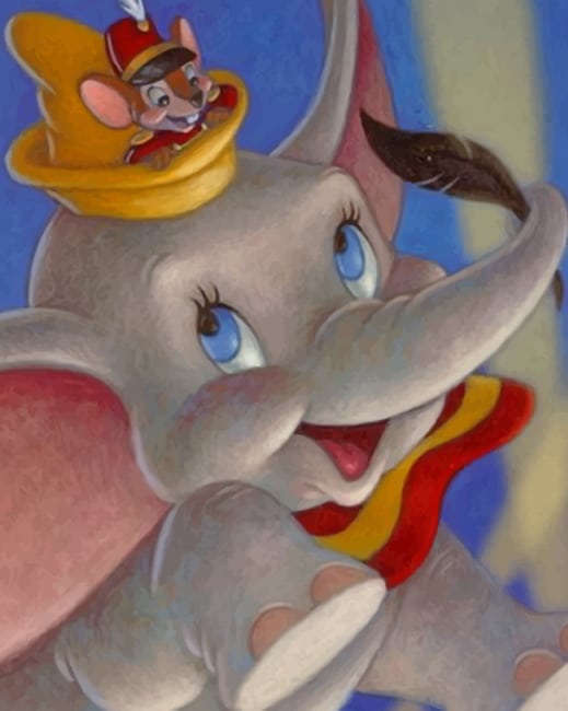 Disney Dumbo Paint By Numbers - Numeral Paint Kit