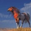 Native American Horse Paint By Numbers