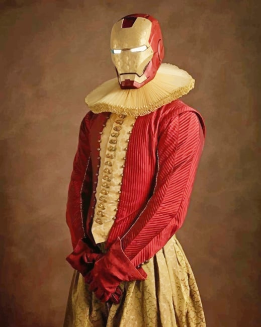 Iron Man From The Elizabeth Age Paint by numbers