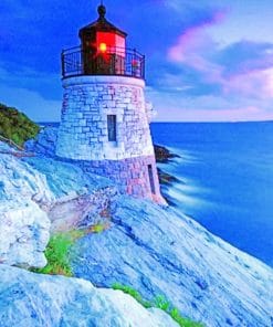 Castle Hill Lighthouse Paint By Numbers