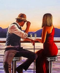 Lovers In A Date Paint By Numbers