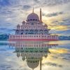 Putra Mosque Malaysia Paint By Numbers