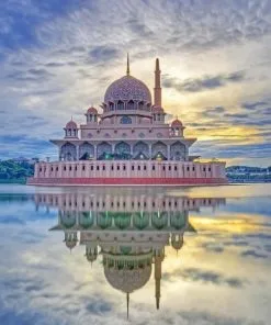 Putra Mosque Malaysia Paint By Numbers