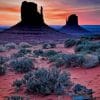 Sunset Monument Valley Desert Paint By Numbers
