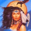 Native American Girl Paint By Numbers