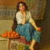 The Orange Seller Paint By Numbers