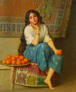 The Orange Seller Paint By Numbers
