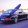 Black Porsche 911 Paint By Numbers
