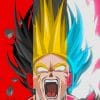 Powerful Goku Paint By Numbers