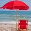 Beach Chair And Umbrella Paint By Numbers