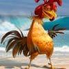 Chicken Joe Surfs Up Paint By Numbers