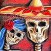 Sugar Skulls Couple Paint By Numbers