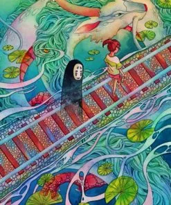 Spirited Away Anime Paint By Numbers