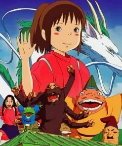 Spirited Away Paint By Numbers